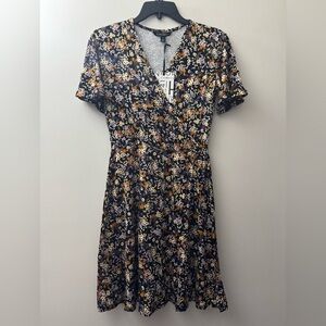 41 Hawthorn Floral Ruffled Tiered Midi Dress